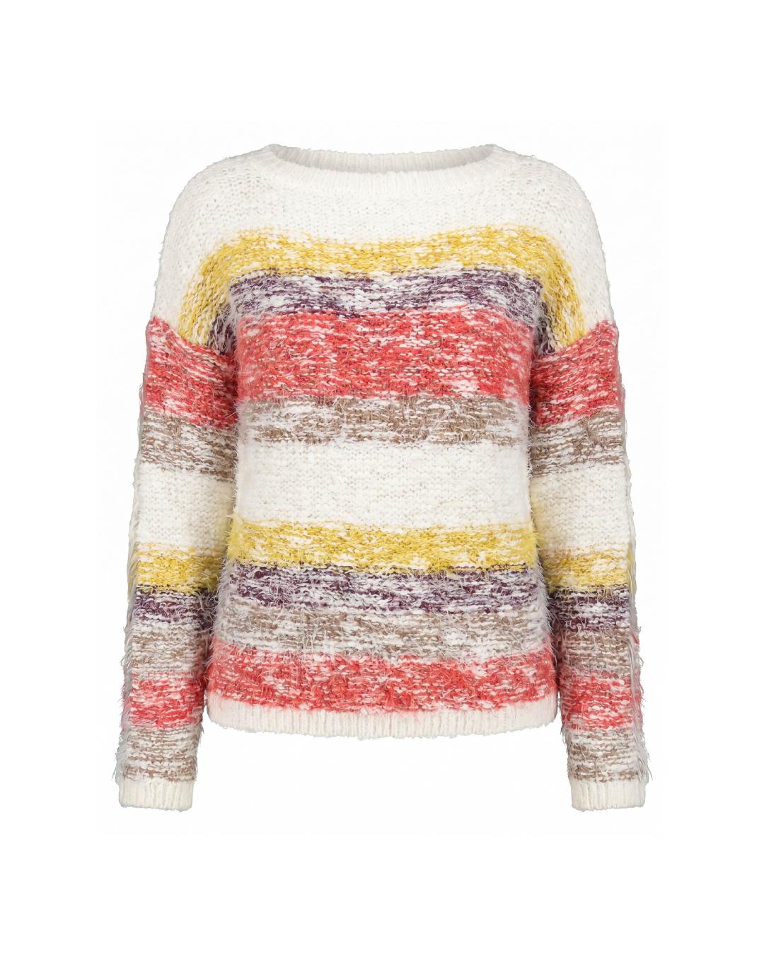 Hairy slub texture Pull-over