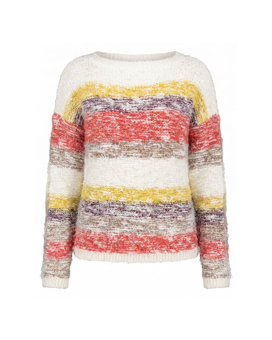 Hairy slub texture Pull-over